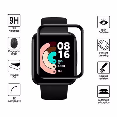 محافظ صفحه نمایش کروکودیل مدل C-PWM مناسب برای ساعت هوشمند شیائومی Redmi Watch 2 Lite