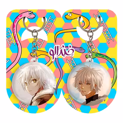 جاکلیدی خندالو مدل فوشی انیمه به تو ای ابدی کد 1568515680 مجموعه 2 عددی