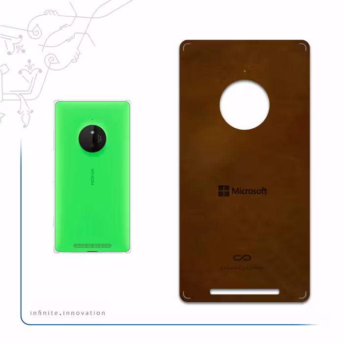 برچسب پوششی ماهوت مدل BFL-MCRSFT مناسب برای گوشی موبایل نوکیا Lumia 830