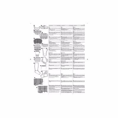 الگو خیاطی اکسسوری زمستانی بوردا استایل کد 7037  متد مولر