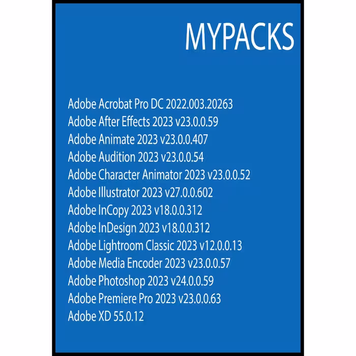 نرم افزار Adobe Master Collection - 2023 نشر مای پکس 