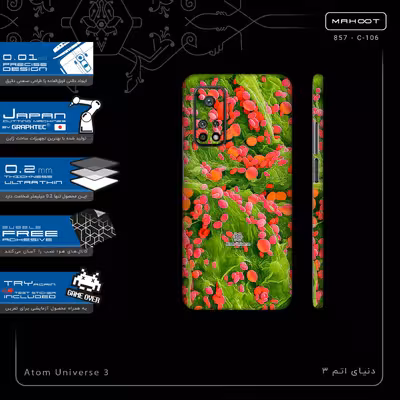 برچسب پوششی ماهوت مدل Atom Universe 3-FullSkin مناسب برای گوشی موبایل شیائومی Mi 10T 5G
