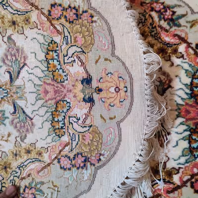 فرش دستباف نیم متری طرح تبریز مدل RAR یک جفت