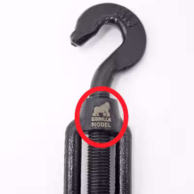 مهارکش مدل گوریلا کد YP-SIZE18 مجموعه 2 عددی