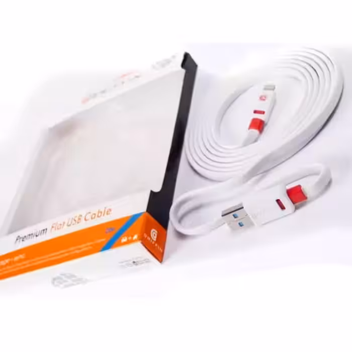 کابل تبدیل USB به microUSB گریفین مدل FLAT_3M طول 3 متر