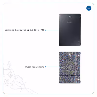 برچسب پوششی ماهوت مدل Iran-Tile6 مناسب برای تبلت سامسونگ Galaxy Tab S2 8.0 2015 T710