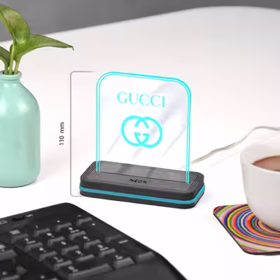 چراغ رومیزی نئون مدل GCC