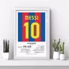 تابلو مدل مسی Leo Messi کد m2495-w