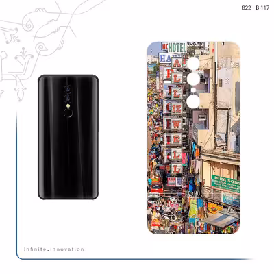 برچسب پوششی ماهوت مدل City of Delhi مناسب برای گوشی موبایل یومی A1 Pro