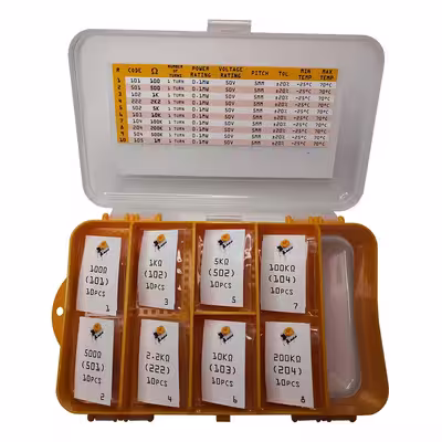 مقاومت پتانسیومتر موسیالا کد MOS01 بسته 100 عددی