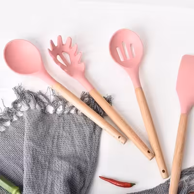 سرویس کفگیر و ملاقه 12 پارچه پرنس هوم مدل KITCHEN SET