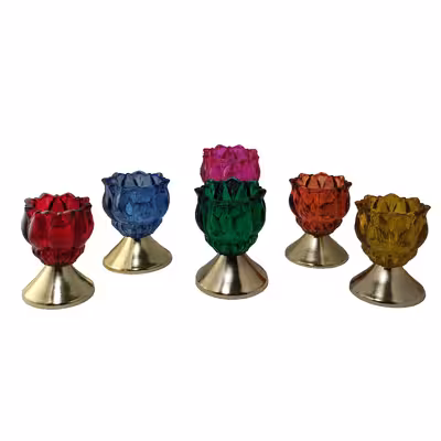 جاشمعی مدل هلندی پایه دار بسته 2 عددی