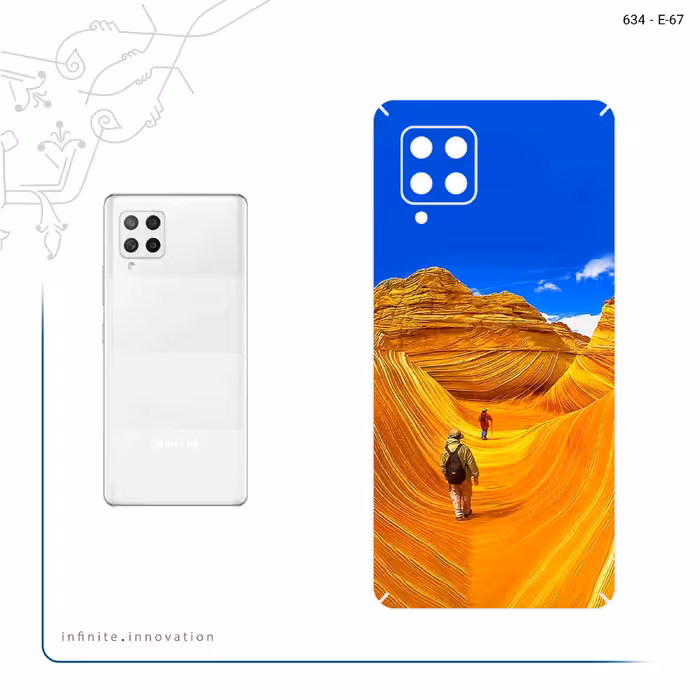 برچسب پوششی ماهوت مدل Amazing Rocks مناسب برای گوشی موبایل سامسونگ Galaxy A42