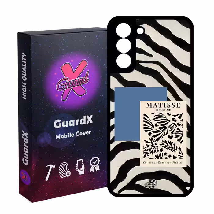 کاور گارد ایکس طرح Zebra مدل Glass10568 مناسب برای گوشی موبایل سامسونگ Galaxy S21 FE