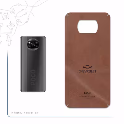 برچسب پوششی ماهوت مدل MNL-CHVRLT مناسب برای گوشی موبایل شیائومی Poco X3 NFC