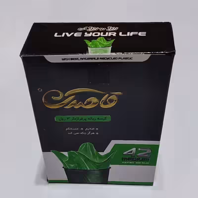 کیسه زباله قاصدک کد C_137 رول 42 عددی