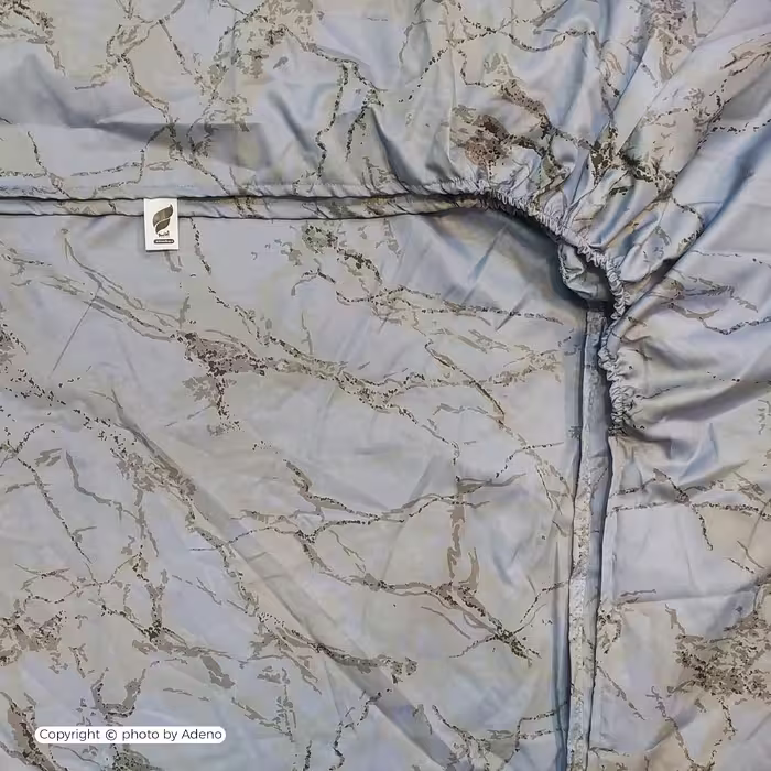 ملحفه آدنو مدل گنیس کد IR126 دونفره سایز 140x200 سانتی متر