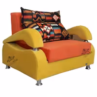 مبل کاناپه تخت خواب شو یک نفره لاکچری مدل اورلاندو