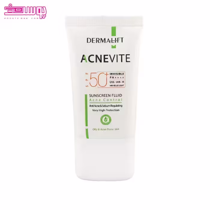 فلوئید ضد آفتاب آکنویت SPF50 درمالیفت حجم 40ml