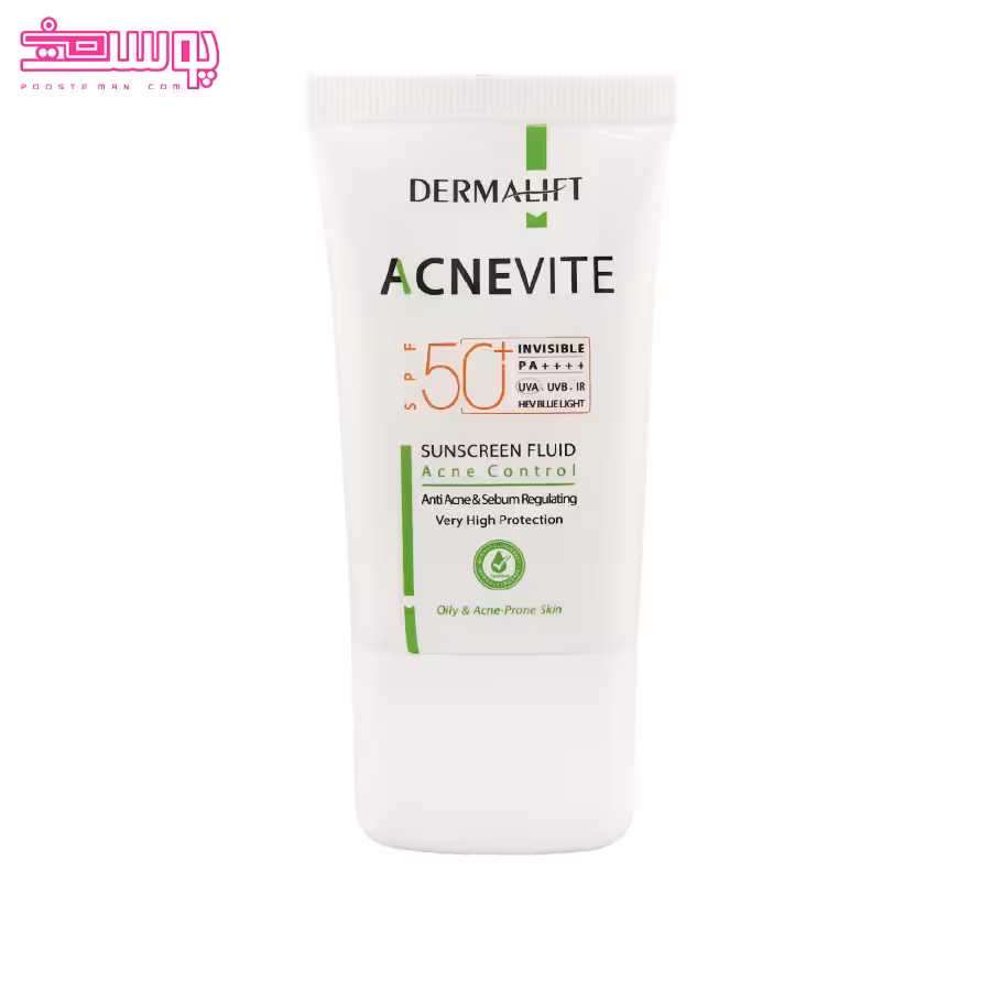 فلوئید ضد آفتاب آکنویت SPF50 درمالیفت حجم 40ml