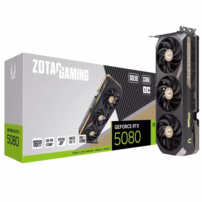 کارت گرافیک زوتک ZOTAC RTX 5080 SOLID CORE 16GB