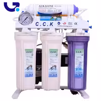 تصفیه آب 8 مرحله ایی سی سی کا شاسی فلزی با فیلتر آلکالین و محافظ ممبران