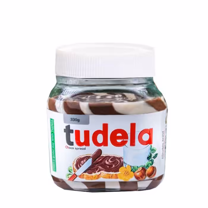 شکلات صبحانه فندقی شیری دو رنگ تودلا 330 گرمی