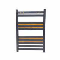 رادیاتور حوله خشک کن هاتیپس مدل آلومینیومی مشکی آلترمو 50*80 Black