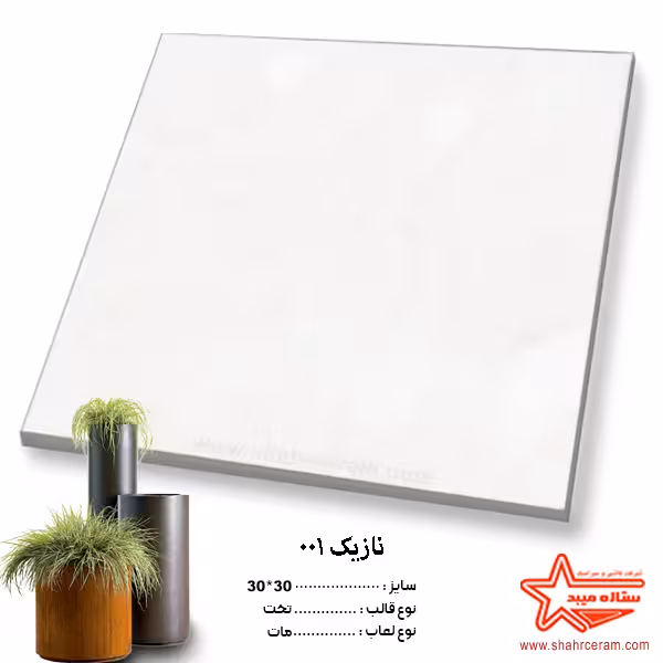 سرامیک 001 نازیک 30*30 کاشی ستاره