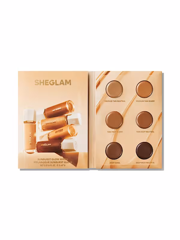 سمپل میکسر Sunburst Glow رنگ Deep شیگلم SHEGLAM