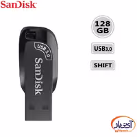 فلش مموری USB3.0 سن دیسک 128 گیگابایت مدل SanDisk ULTRA SHIFT CZ410