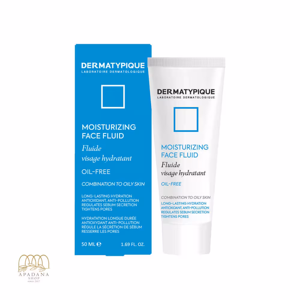 فلوئید مرطوب کننده و آبرسان درماتیپیک مناسب پوست چرب حجم 50 میل