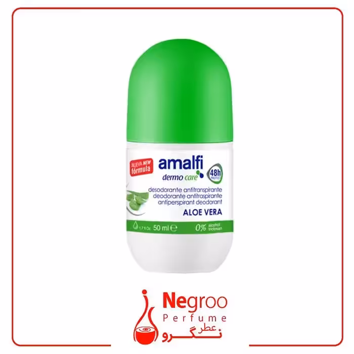 رول ضد تعریق آمالفی مدل حجم 50 میلی لیتر در انواع رایحه ها