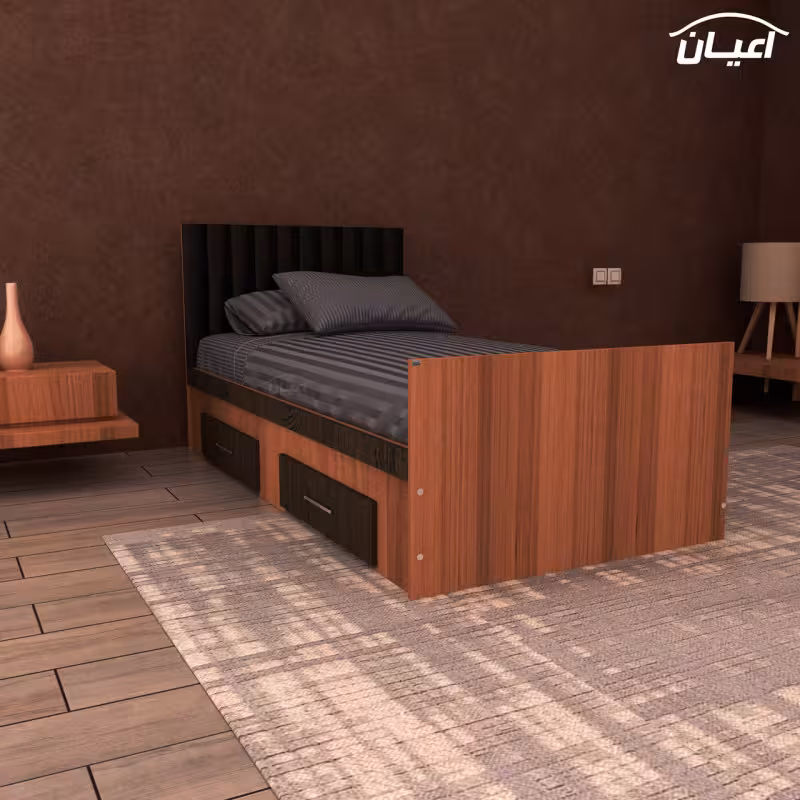 تخت خواب یکنفره مدل FH373 سایز 90x200 سانتی متر