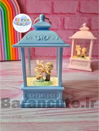 فانوس موزیکال چراغ دار طرح دختر و پسر آبی