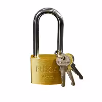 قفل اویز پایه بلند نیکا 50 | یراقینو فروش یراق آلات کابینت و درب