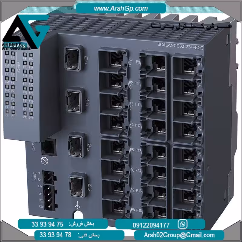 اسکالانس سری XC224-4C مدل 6GK5224-4GS00-2AC2 زیمنس