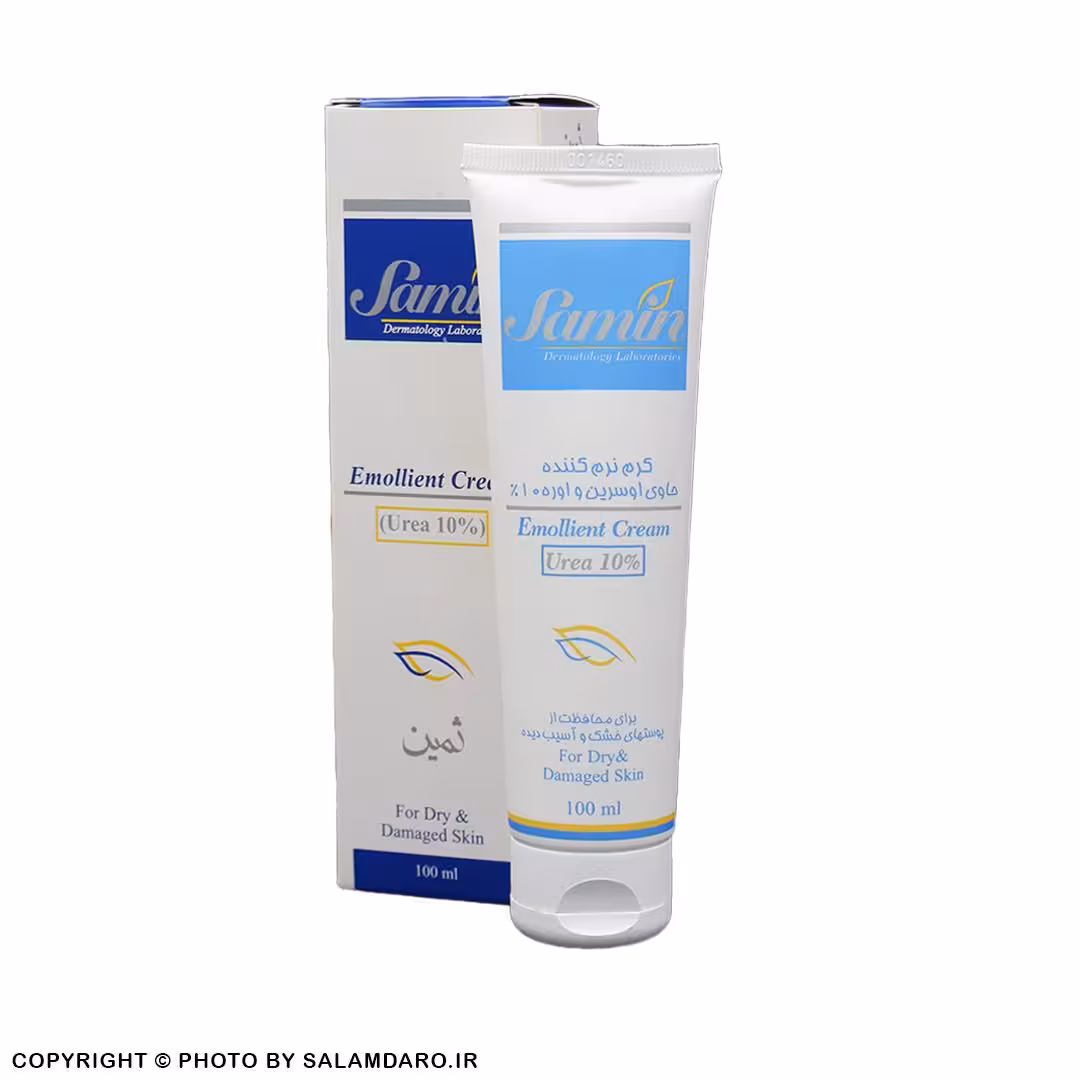 کرم نرم کننده حاوی اوسرین و اوره 10% ثمین پوست خشک (100 میل)