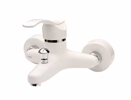 شیر حمام شودر مدل اپال شیری کروم