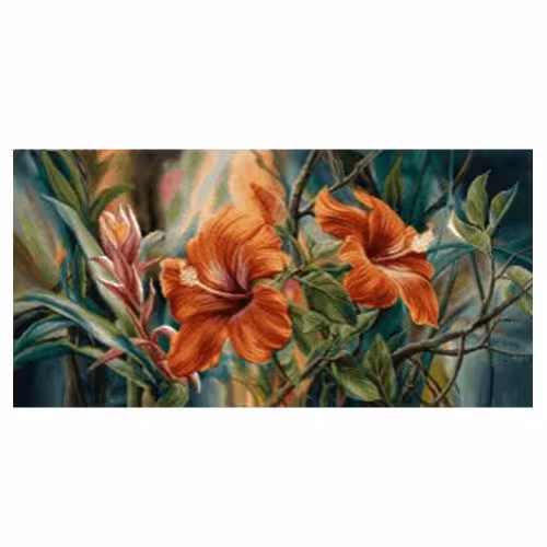 طرح گل وگلدان کد 25107