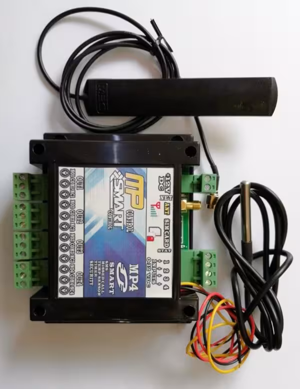 دستگاه 4 کانال MP4 همراه با سنسور دما