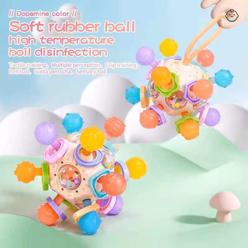 دندونی و جغجغه توپی کد 4210