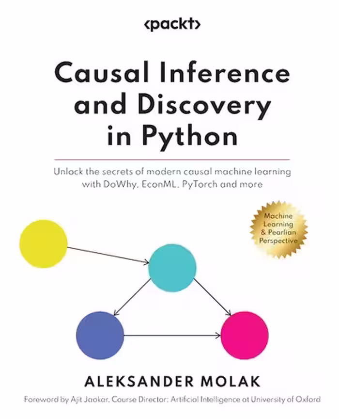 خرید و دانلود نسخه کامل کتاب Causal Inference and Discovery in Python