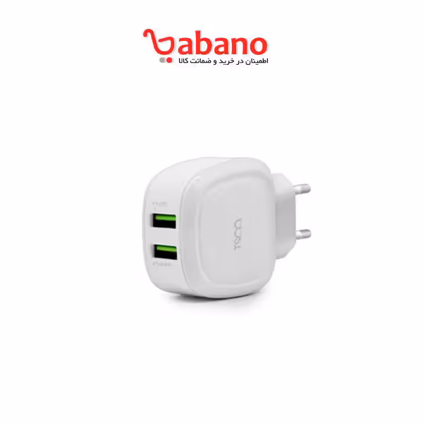 شارژر دیواری تسکو مدل TTC 46  به همراه کابل تبدیل microUSB
