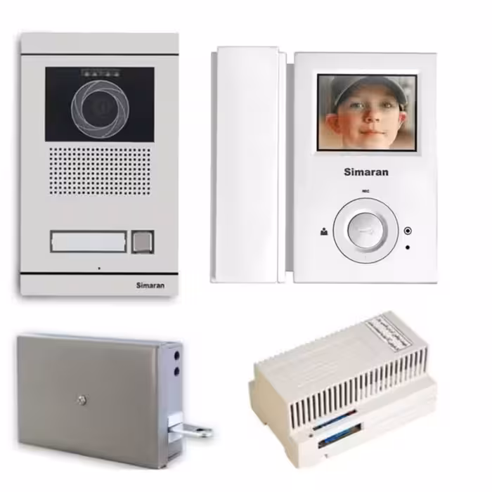 مجموعه دربازکن تصویری سیماران مدل 43FL مجموعه 4 عددی