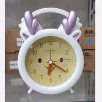 ساعت رومیزی زنگدار فانتزی ( خرید عمده و تک ساعت رومیزی گناوه مارکت )