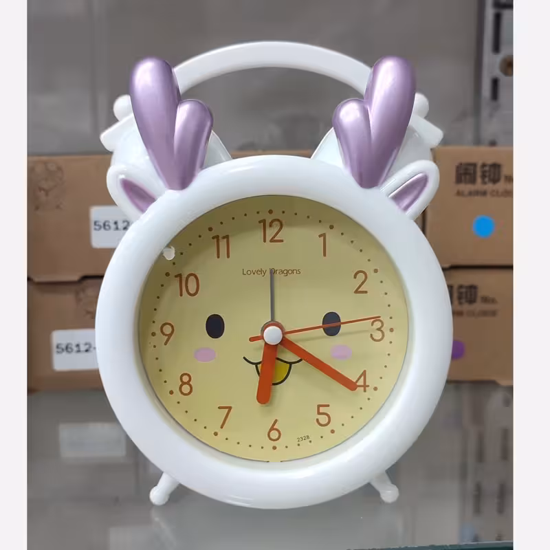 ساعت رومیزی زنگدار فانتزی ( خرید عمده و تک ساعت رومیزی گناوه مارکت )