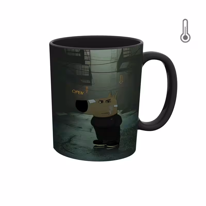 ماگ حرارتی  والپیپر میم چیل گای