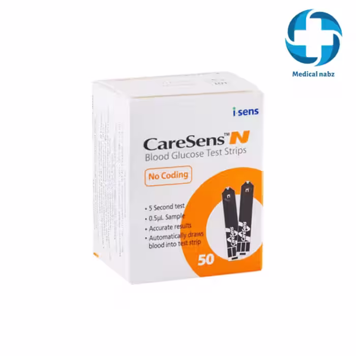 نوار تست قند خون کرسنس Caresens