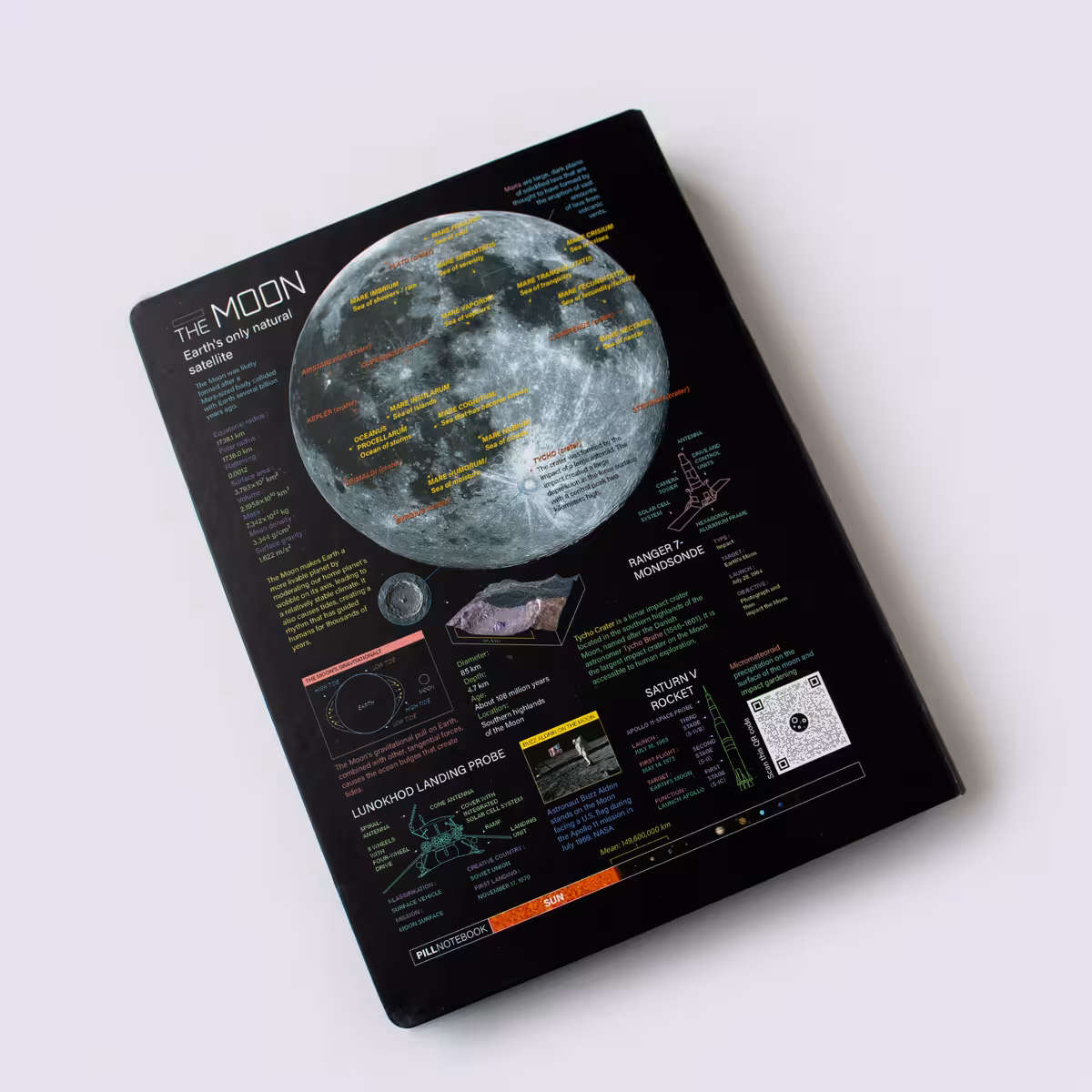 کلاسور 26 حلقه MOON پیل (PILL)